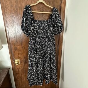 Abercrombie & Fitch Emerson Puff Sleeve Dress